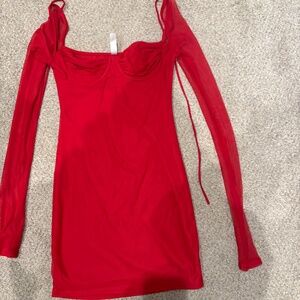 Lucy in the Sky Red Mini dress